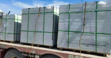 湛江 芝麻白花岗岩地铺石装车日常