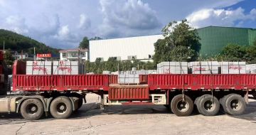 湛江 芝麻灰花岗岩地铺石出货日常