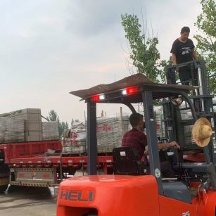 湛江 黄金麻冰裂纹，地铺石装车