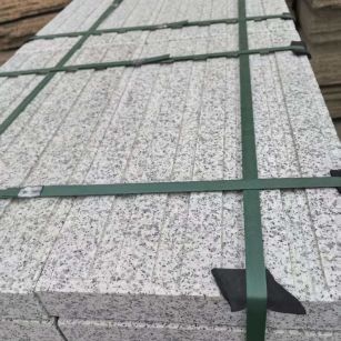 湛江 白麻花岗岩直行盲道石，盲条，地铺石