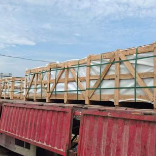 湛江 芝麻白花岗岩地铺石出口专车-泰国游