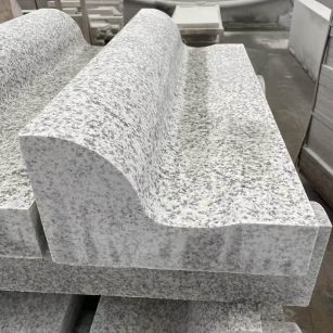 湛江 白麻花岗岩S型路沿石，路侧石，马路牙子等