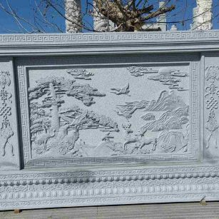 湛江 芝麻白大型照壁，屏风，影壁
