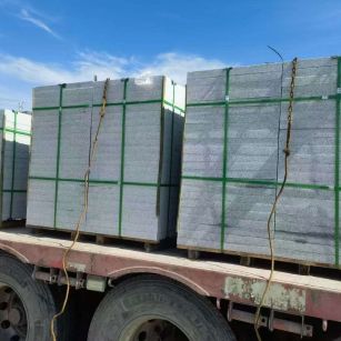 湛江 芝麻白花岗岩地铺石装车日常