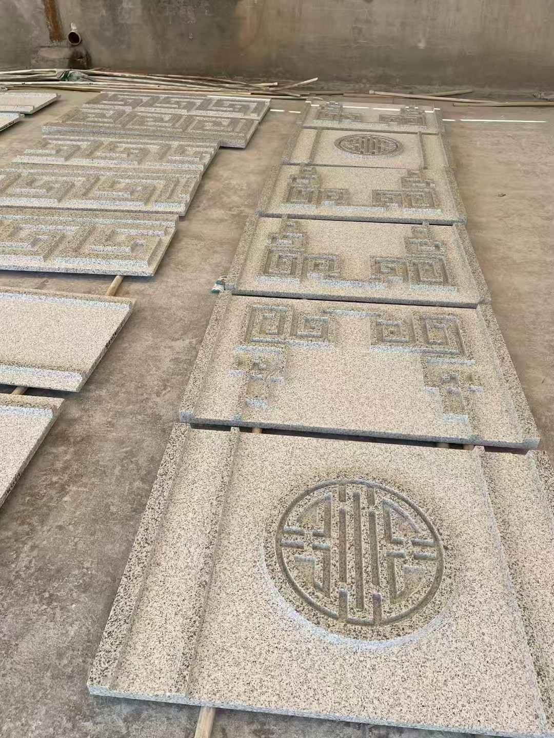 湛江 白麻花岗岩外墙立面雕刻板