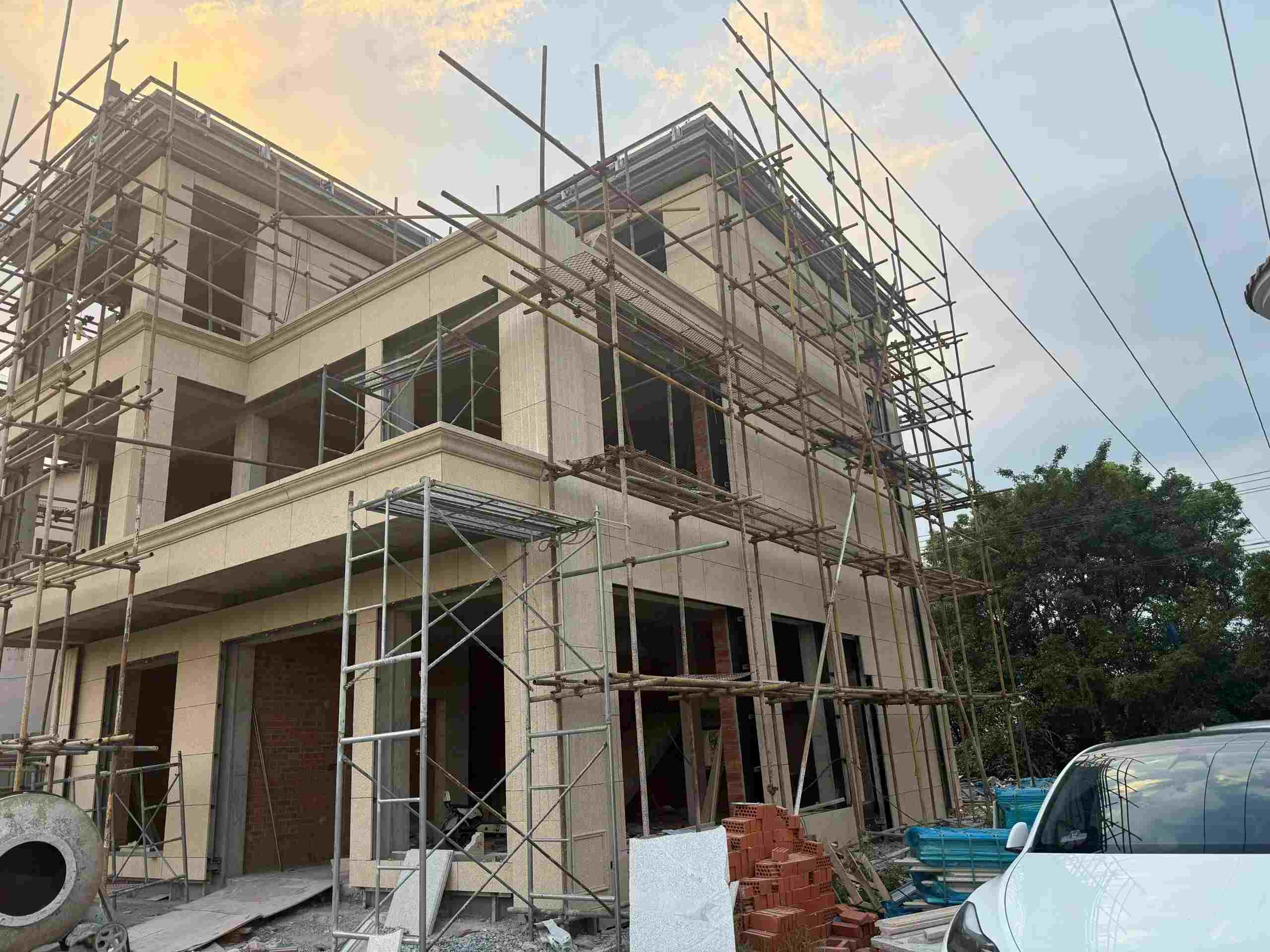 湛江 黄金麻荔枝面花岗岩外墙干挂