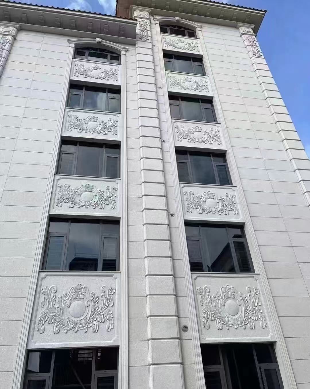 湛江 白麻荔枝面花岗岩别墅外墙干挂