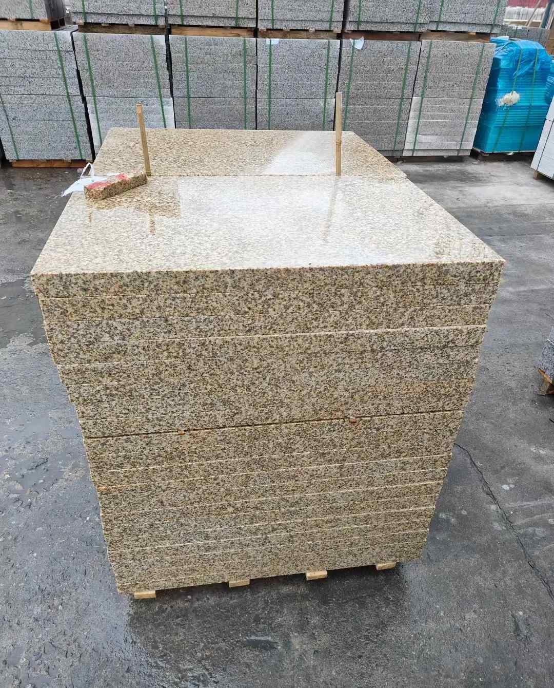 湛江 湖北黄金麻花岗岩石材荔枝面外墙石材