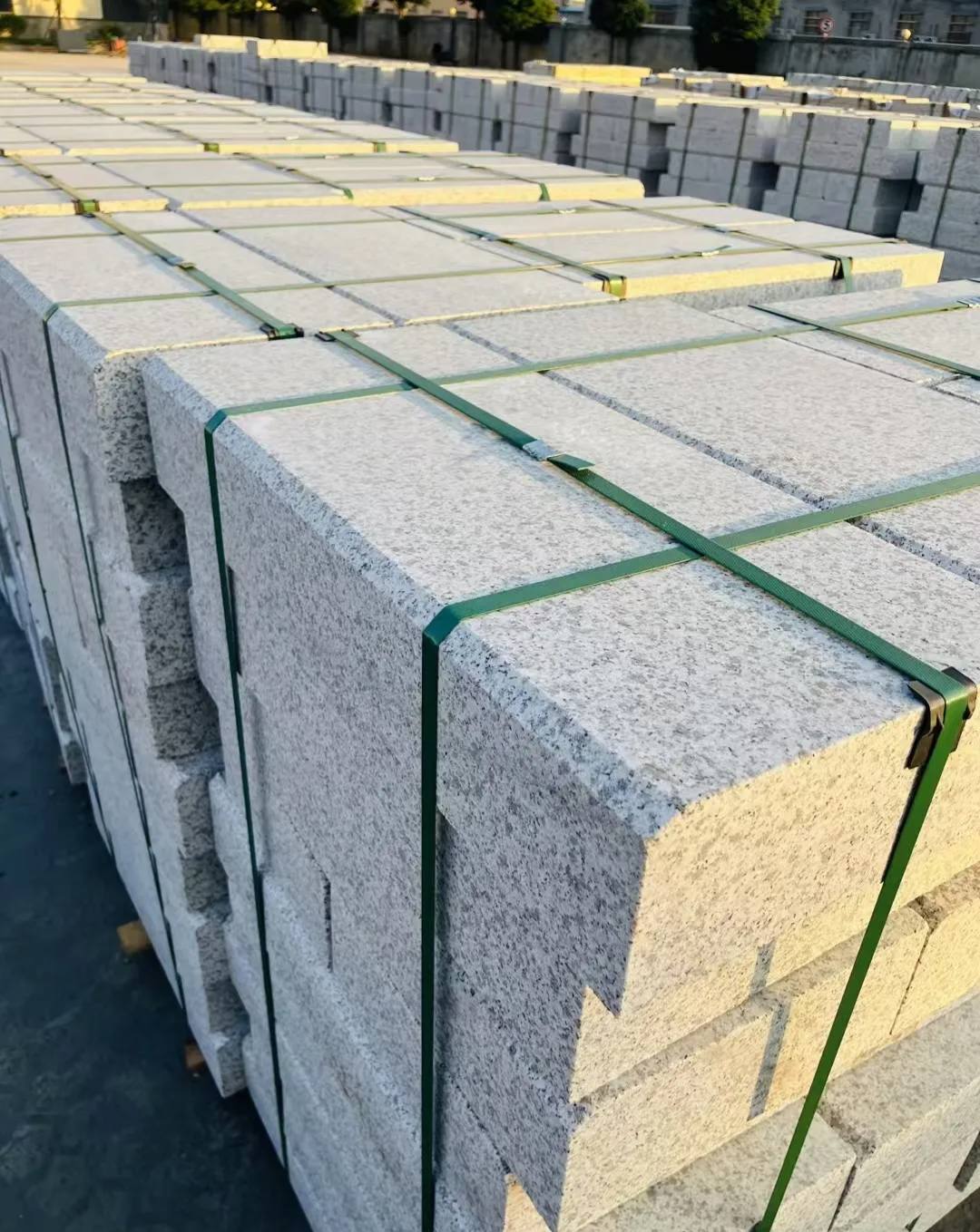 湛江 白麻花岗岩路沿石，马路牙子，路缘石，平石，立缘石等