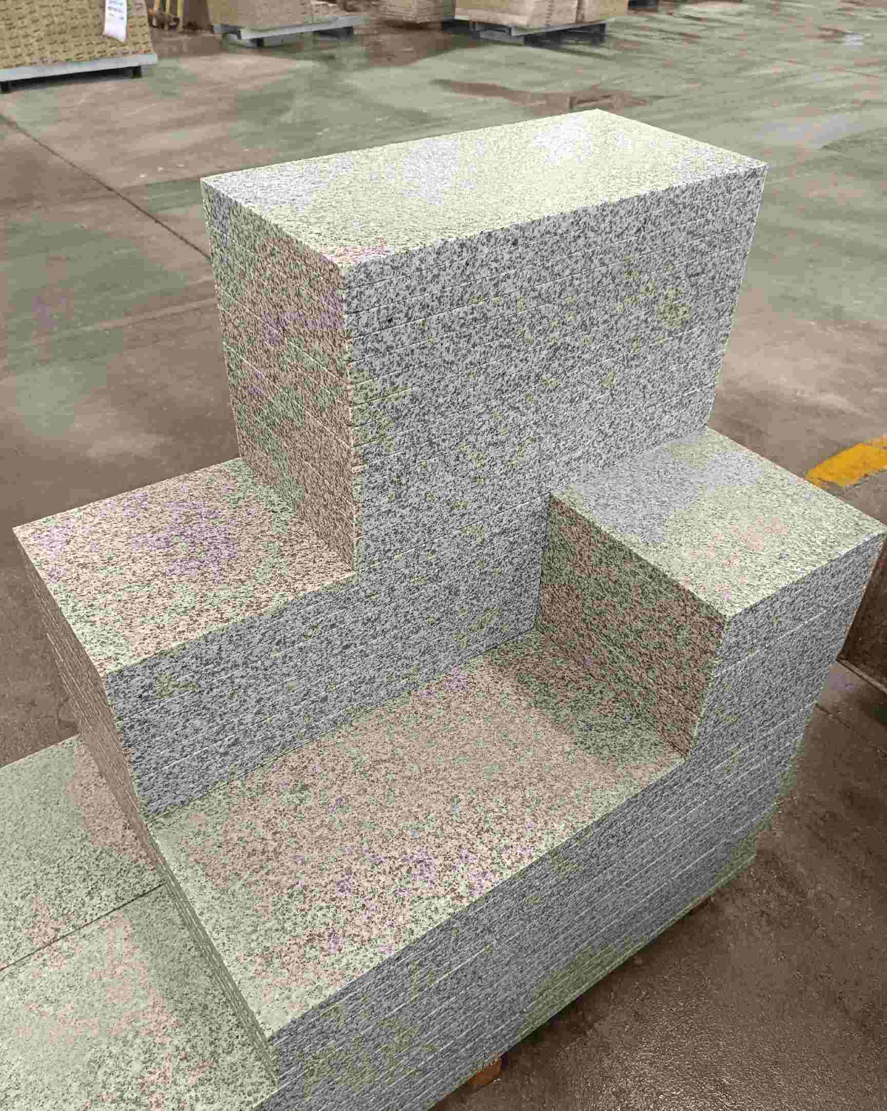 湛江 白麻花岗岩荔枝面地铺石