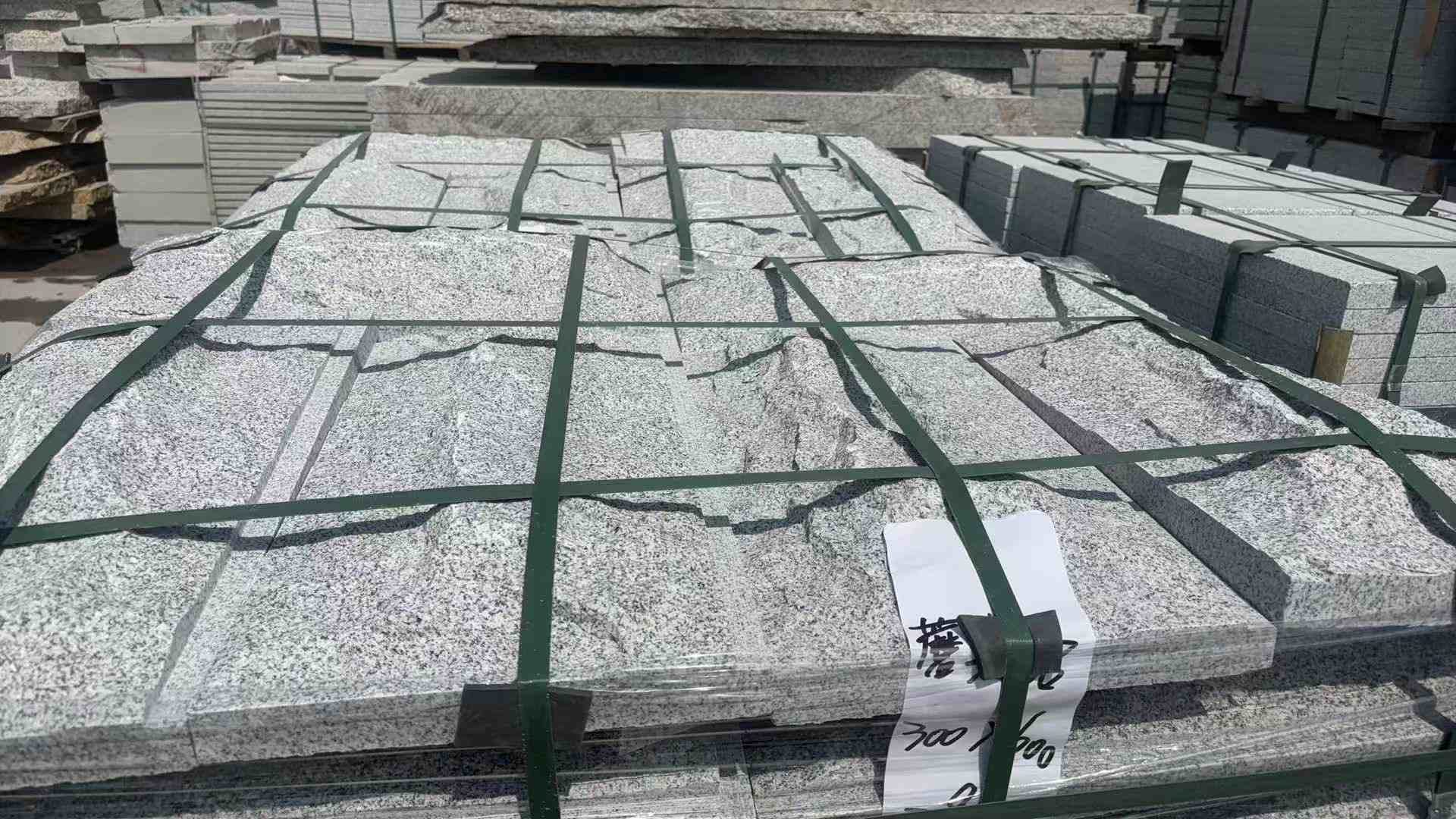 湛江 芝麻白蘑菇石成品